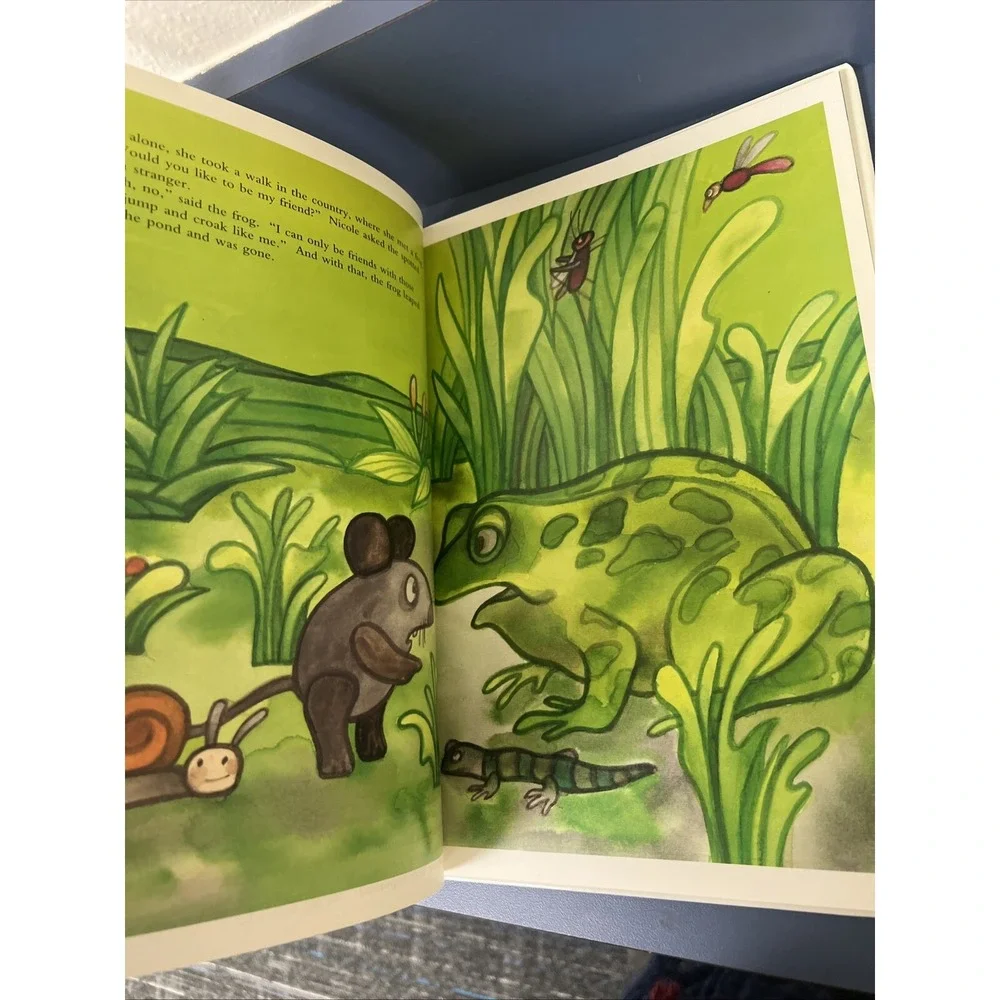 MOUSE AND ELEPHANT By Matthias Hopper Jan Lencia - Hardcover W/ Dust Jacket 1990